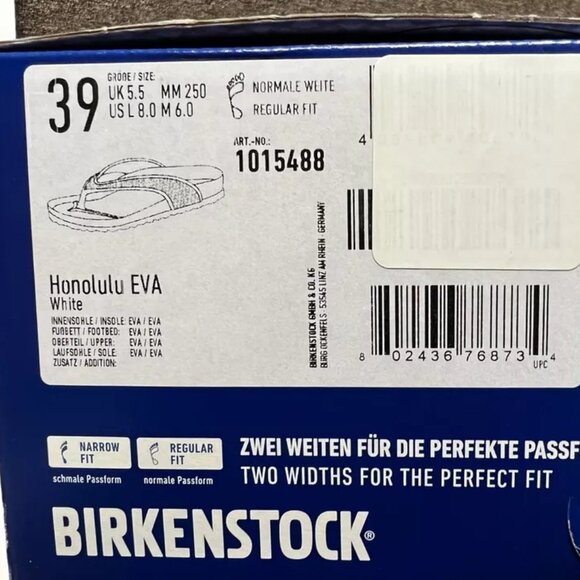 Birkenstock White Sandals - Picture 6 of 6